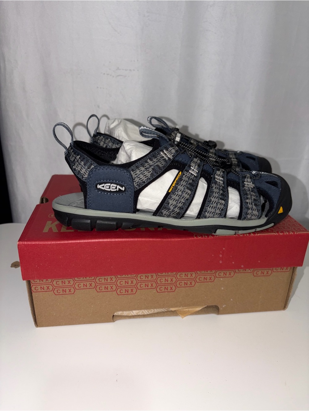 Keen Men's Navy and Gray Outdoor Hiking Sandals